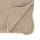 Taupe Quilted Runner