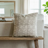 Sage Carnation Pillow