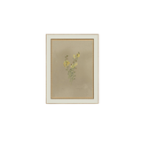 Flowering Yellow Plant Artwork