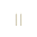 Ivory Mini Uyuni LED Taper Candle