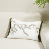 Pine Branch Tree Pillow