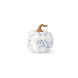 Delft Blue Floral Ceramic Pumpkins