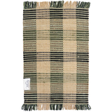 Black & Khaki Booker Plaid Rug