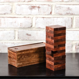9" Mango Wood Jenga Game