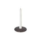 Grey Chamber Taper Candle Holder