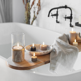Sandstone Uyuni LED 1" Melted Pillar Candle