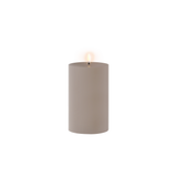 Sandstone Uyuni LED 6" Outdoor Pillar Candle