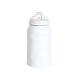Large White Jar w/ Lid