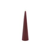 Wine Red 12" Uyuni LED Cone Candle