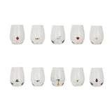 Stemless Wine Glass w/ Figure Inside