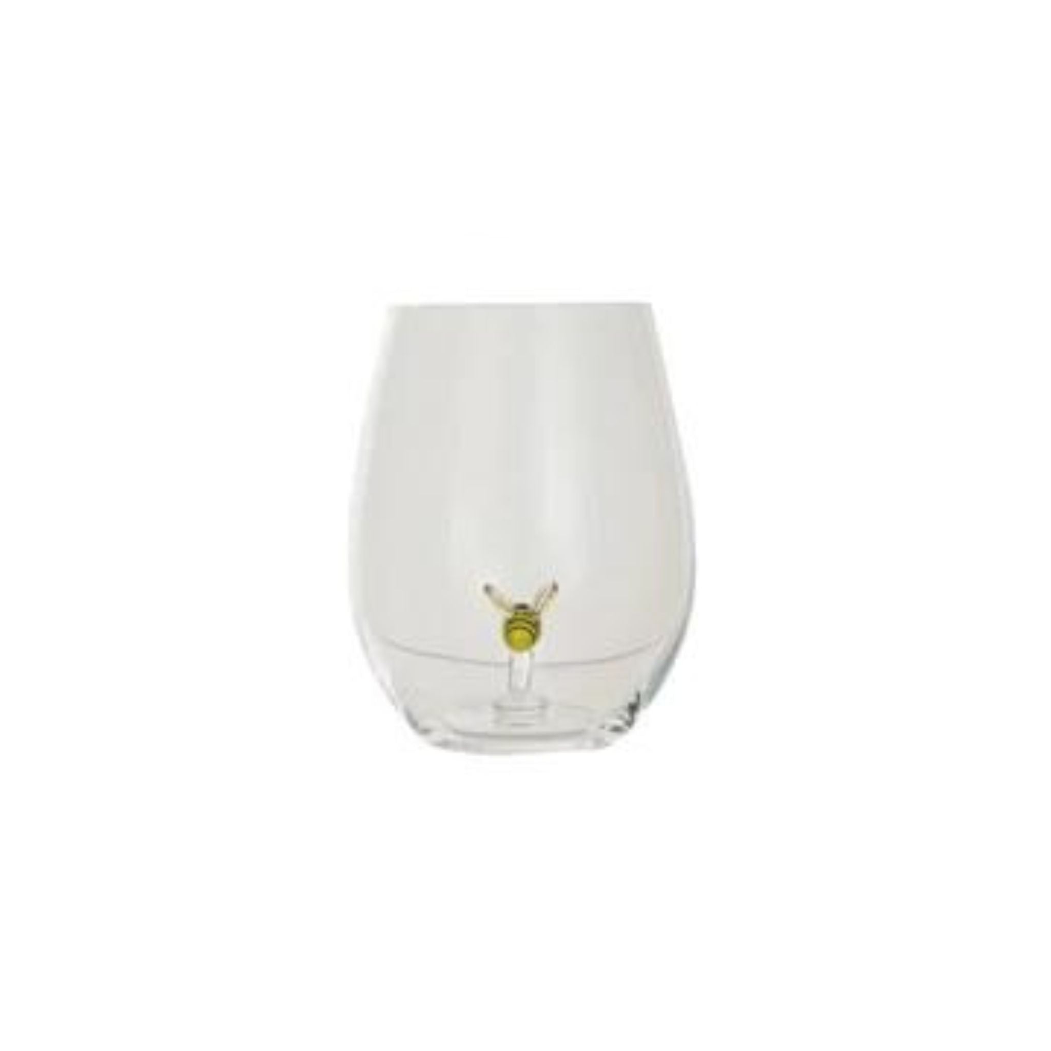 Stemless Wine Glass w/ Figure Inside