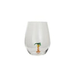 Stemless Wine Glass w/ Figure Inside