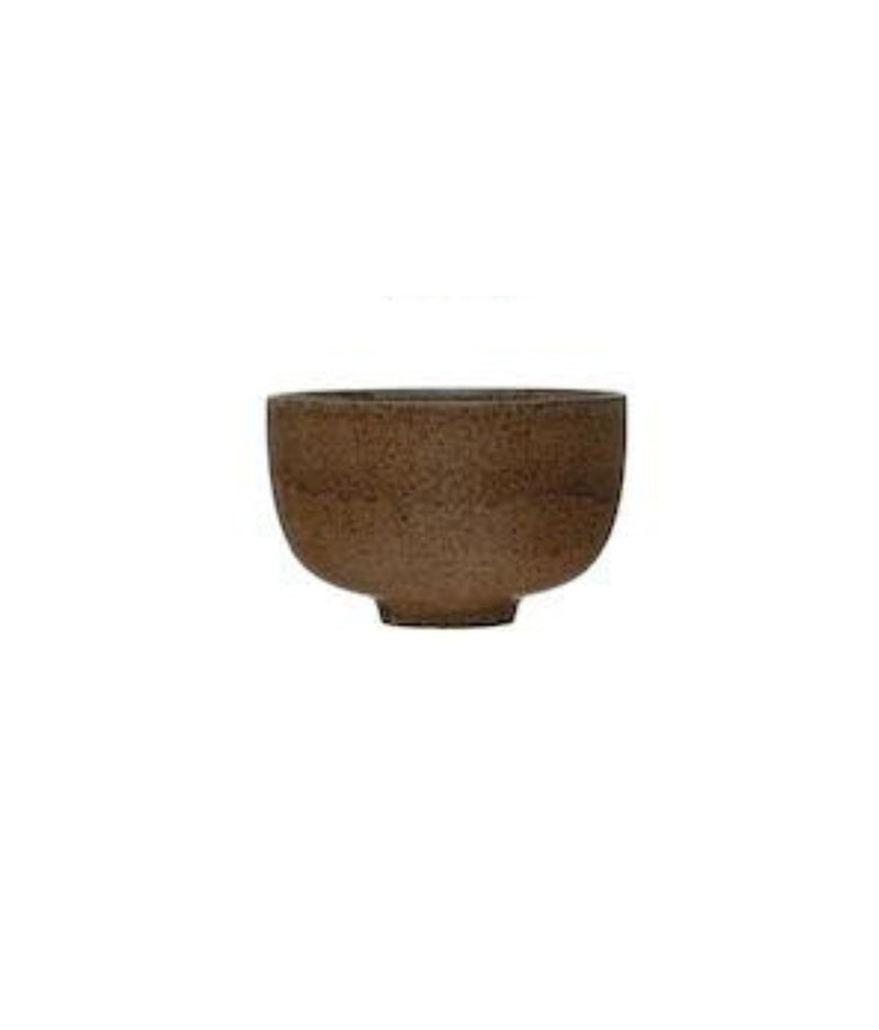 Stoneware Bowl Reactive Glaze