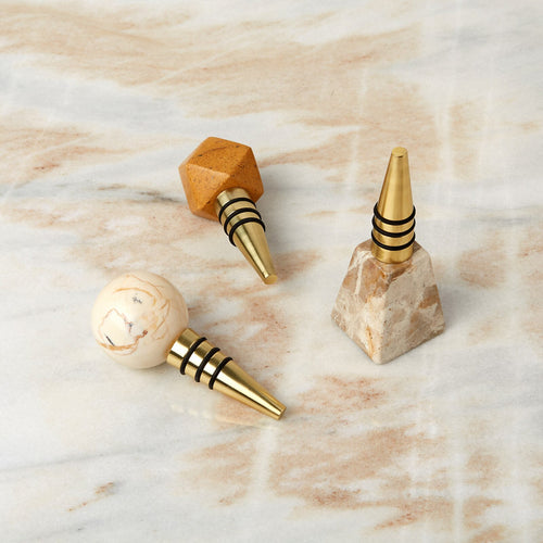 Assorted Marble Bottle Stoppers