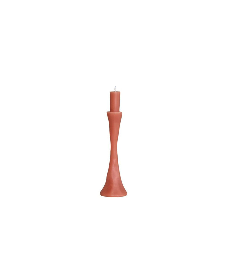 Unscented Taper Holder Shaped Candle