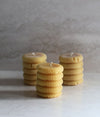 Custom Beeswax Pillar Candle- Short