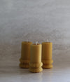 Custom Beeswax Pillar Candle- Tall