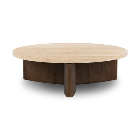 Toli Coffee Table - Rustic Fawn Veneer