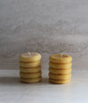 Custom Beeswax Pillar Candle- Short