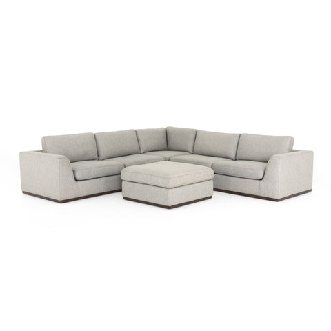 Colt 3-Piece Sectional - Aldred Silver