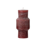 Unscented Totem Pillar Candle Cabernet