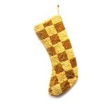Checkmate Ochre Stocking