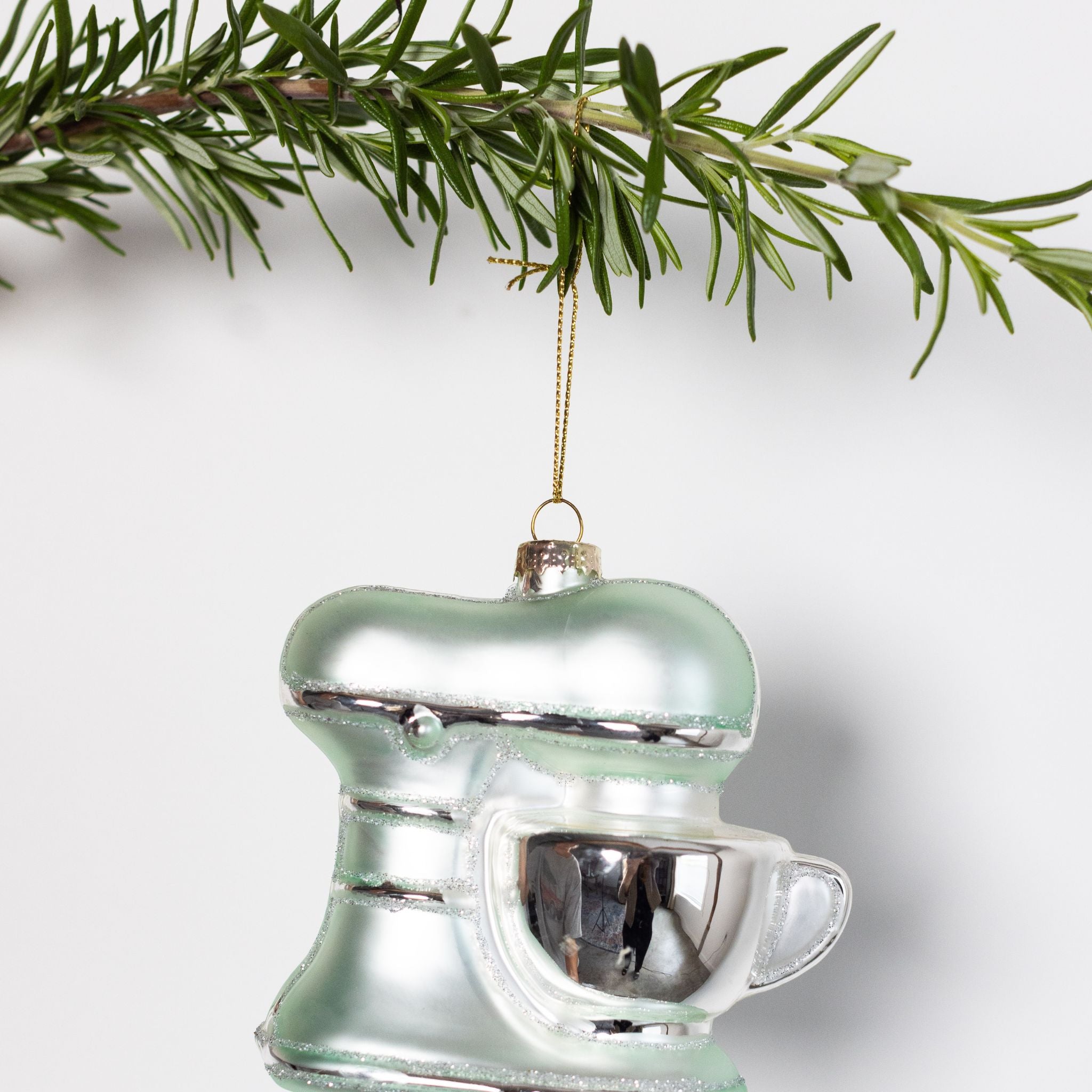 Vintage Blue Mixer Ornaments
