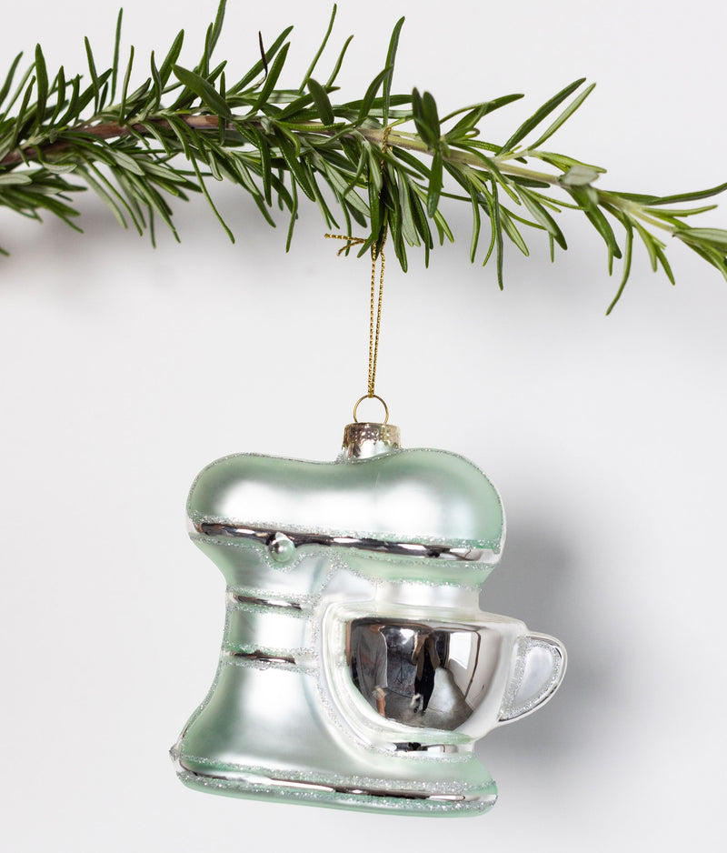 Vintage Blue Mixer Ornaments