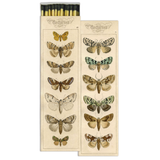 Moths Matchbox w/ 8" Matches