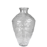 Tall Hand Blown Glass Vase