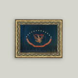 Flag of the 9th Regiment Framed Artwork
