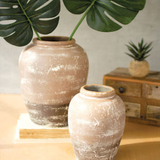 Ceramic Two Toned Urn