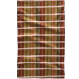 Fall Harvest Stripes Geometry Tea Towel
