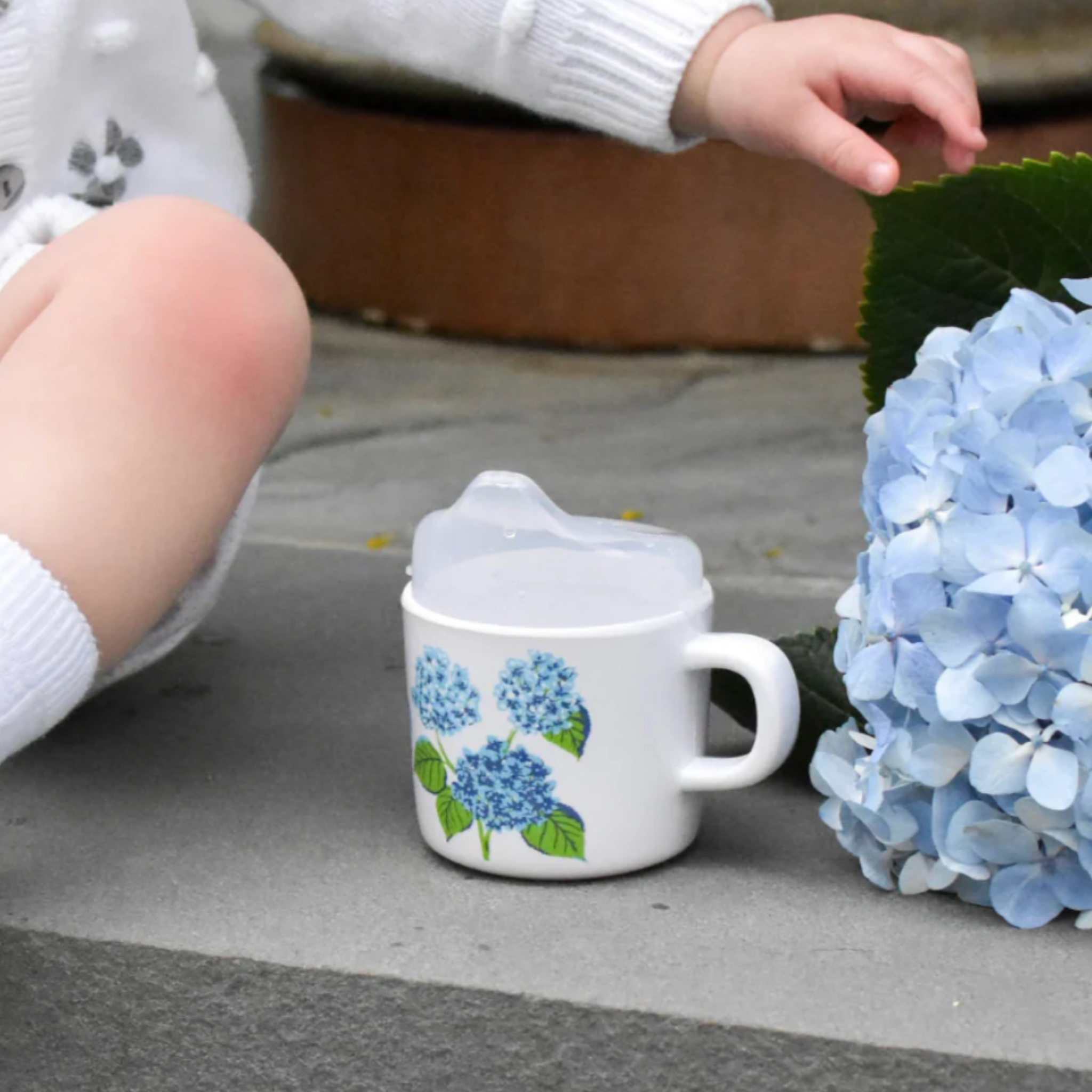Hydrangea Sippy Cup