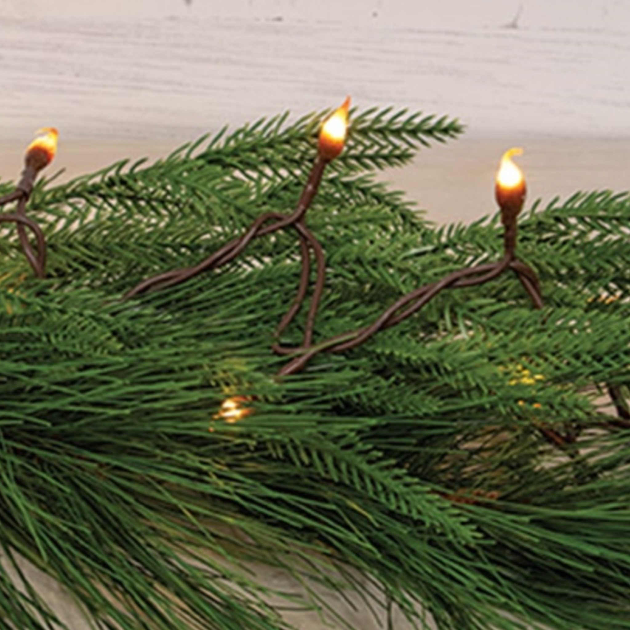 Nutmeg Silicone 50 Ct. Teeny Lights Strand