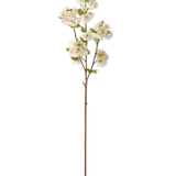 41" Cream Real Touch Blossom Stem