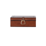 Leather Box with Velvet Interior