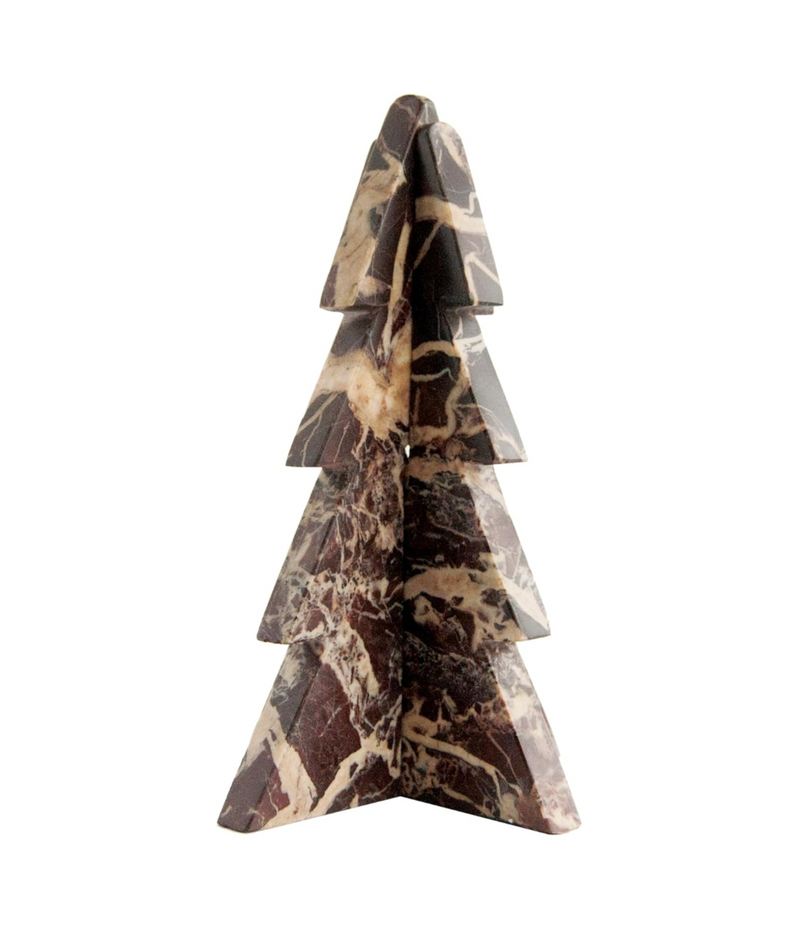 Interlocking Red Marble Tree