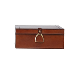 Leather Box with Velvet Interior