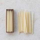 Unscented Thin Taper Candle