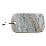 Marble Cheese/Serving Board w/ Leather Tie