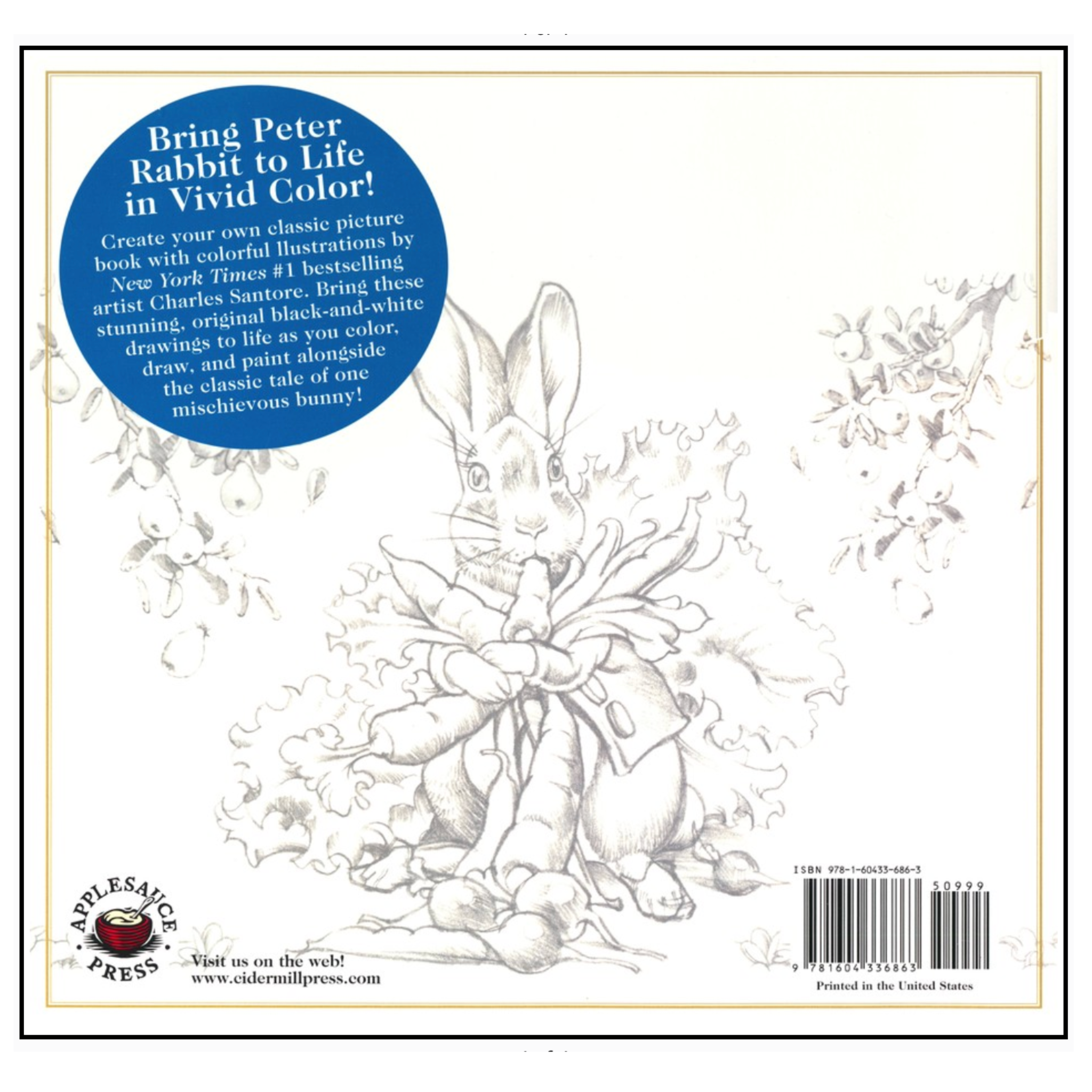 Peter Rabbit Coloring Book