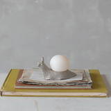 LED Orb Light w/ Snail Shaped Holder