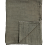 Cotton Double Cloth Baby Blanket w/ Trim