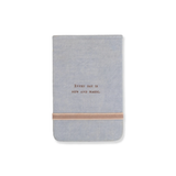 Every Day Is New And Magic Fabric Notebook