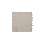 Cotton Scalloped Printed Napkins