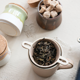 14 oz. Stoneware Mug with Strainer