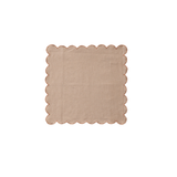 Cotton Scalloped Printed Napkins