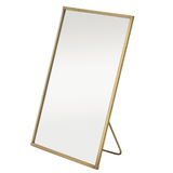 Brass Standing Mirror