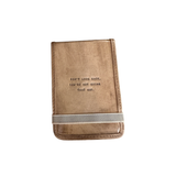 Don't Look Back Mini Leather Journal